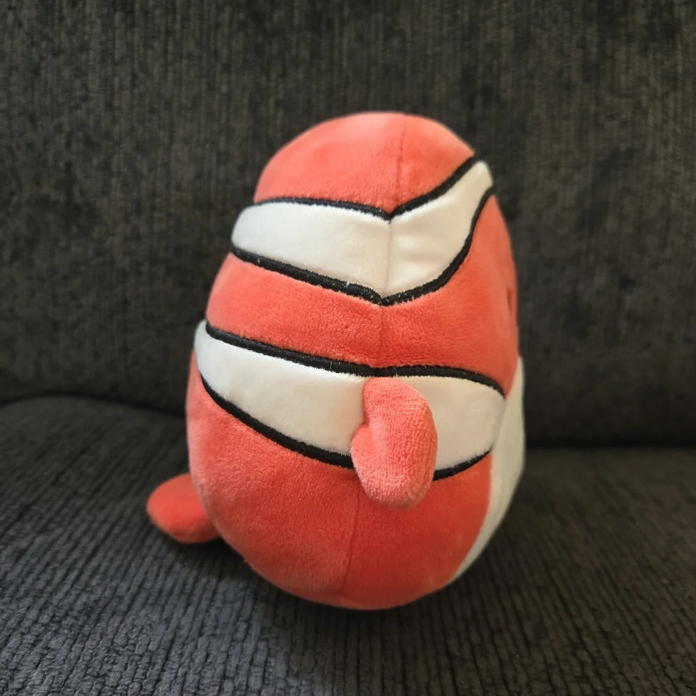 Squishmallows Ricky The Clownfish Pink 5" Kellytoy Plush Stuffed Animal - Picture 4 of 9